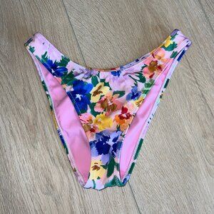 PacSun Floral Print Bikini Bottom